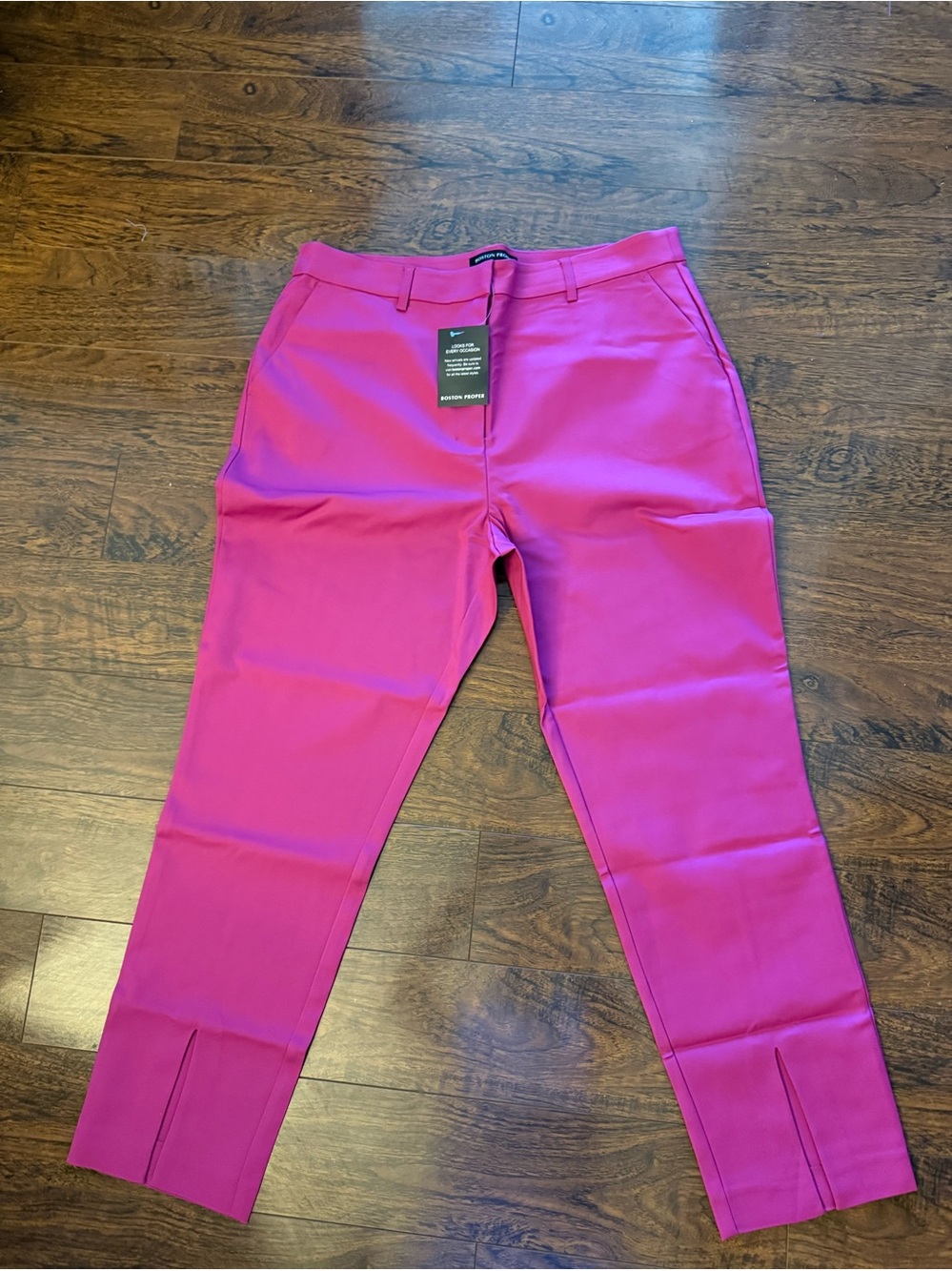 Boston Proper Hot Pink Pants